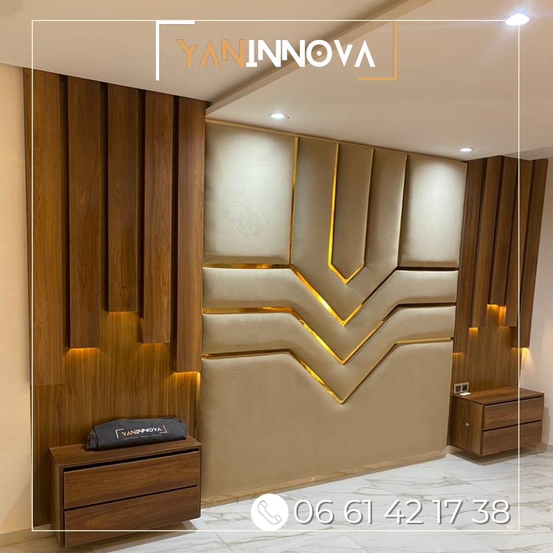 Tête de lit design sur mesure - YanInnova